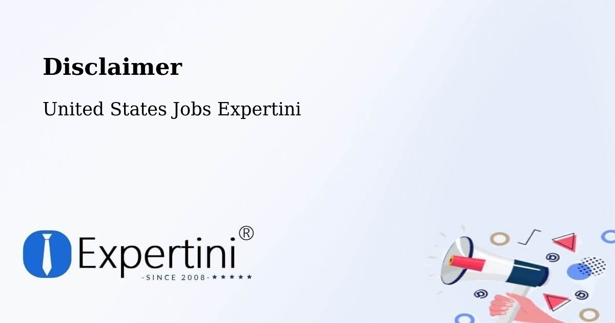 Disclaimer – New Lisbon - United States Jobs Expertini