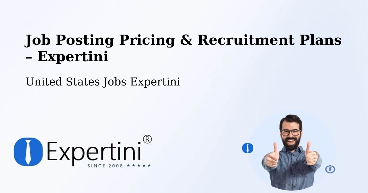 Job Posting Pricing & Recruitment Plans – New Lisbon - New Lisbon, United States Jobs Expertini